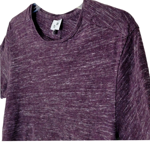 FRANK + OAK Tee Shirt Short Sleeve Heather Solid - Picture 3 of 5